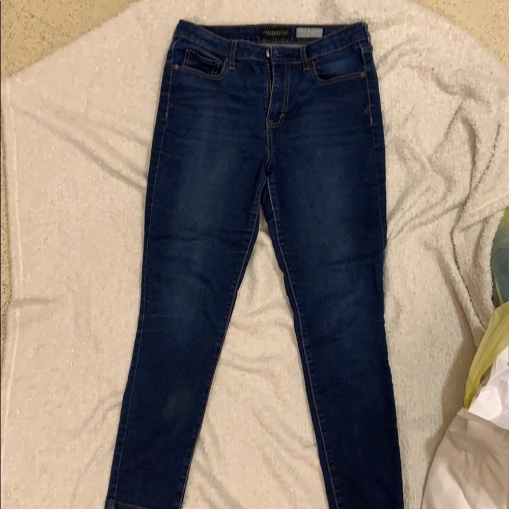 High waisted jegging